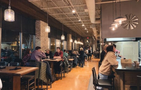 Twin Cities MN Restaurant providing digital advertising with Social Indoor